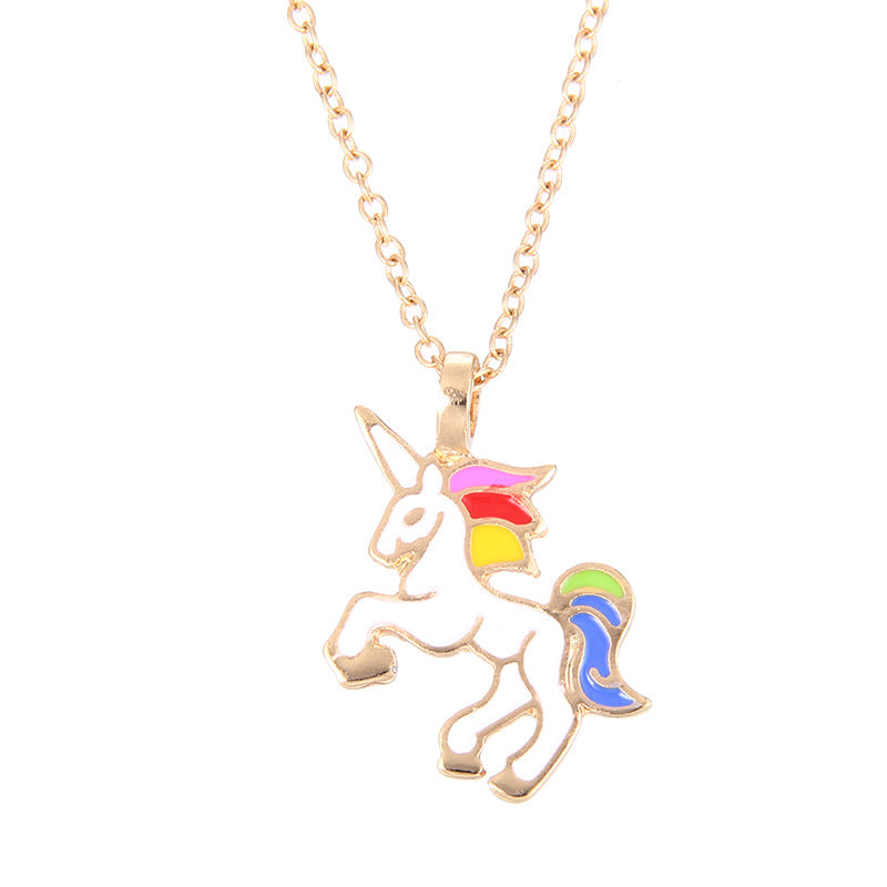 Unicorn enhörning halsband - 45cm