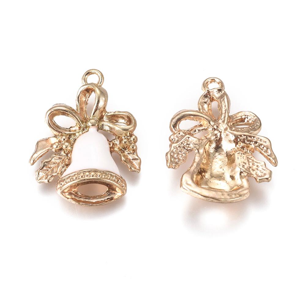 1st vacker julklocka - emaljerat hänge berlock