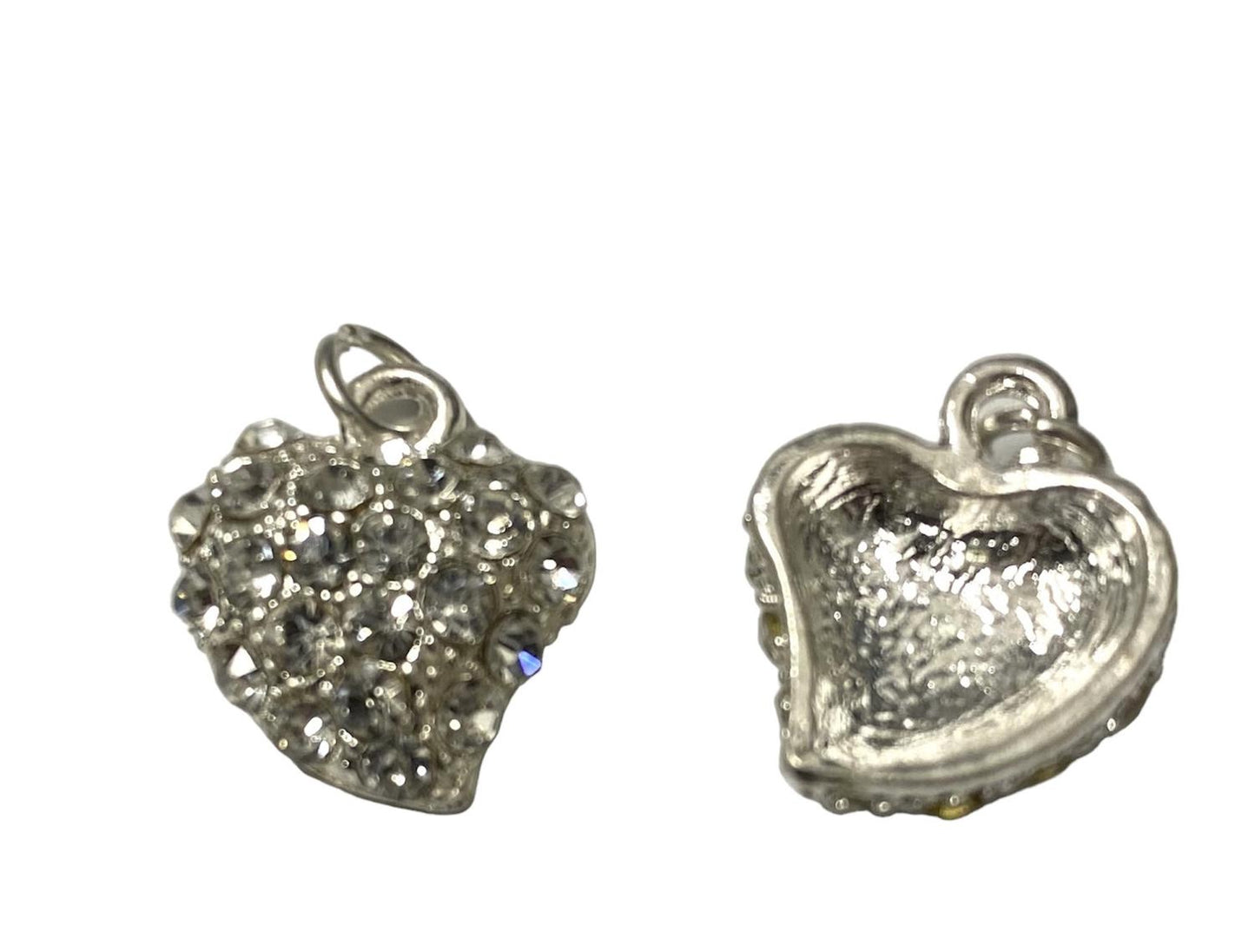 1st strass hjärta hänge berlock - 18mm