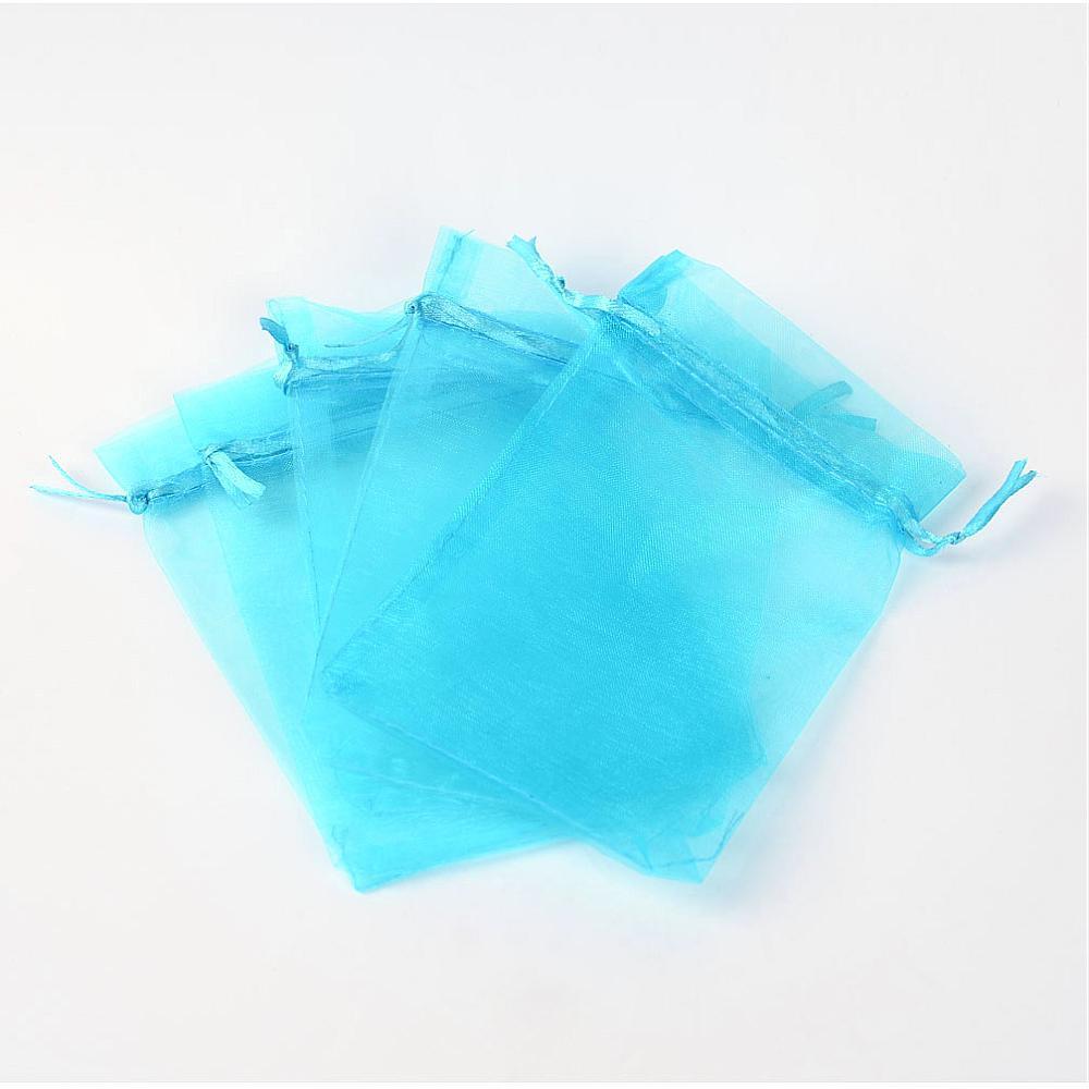10st Stora organza påsar - 15 x 10cm