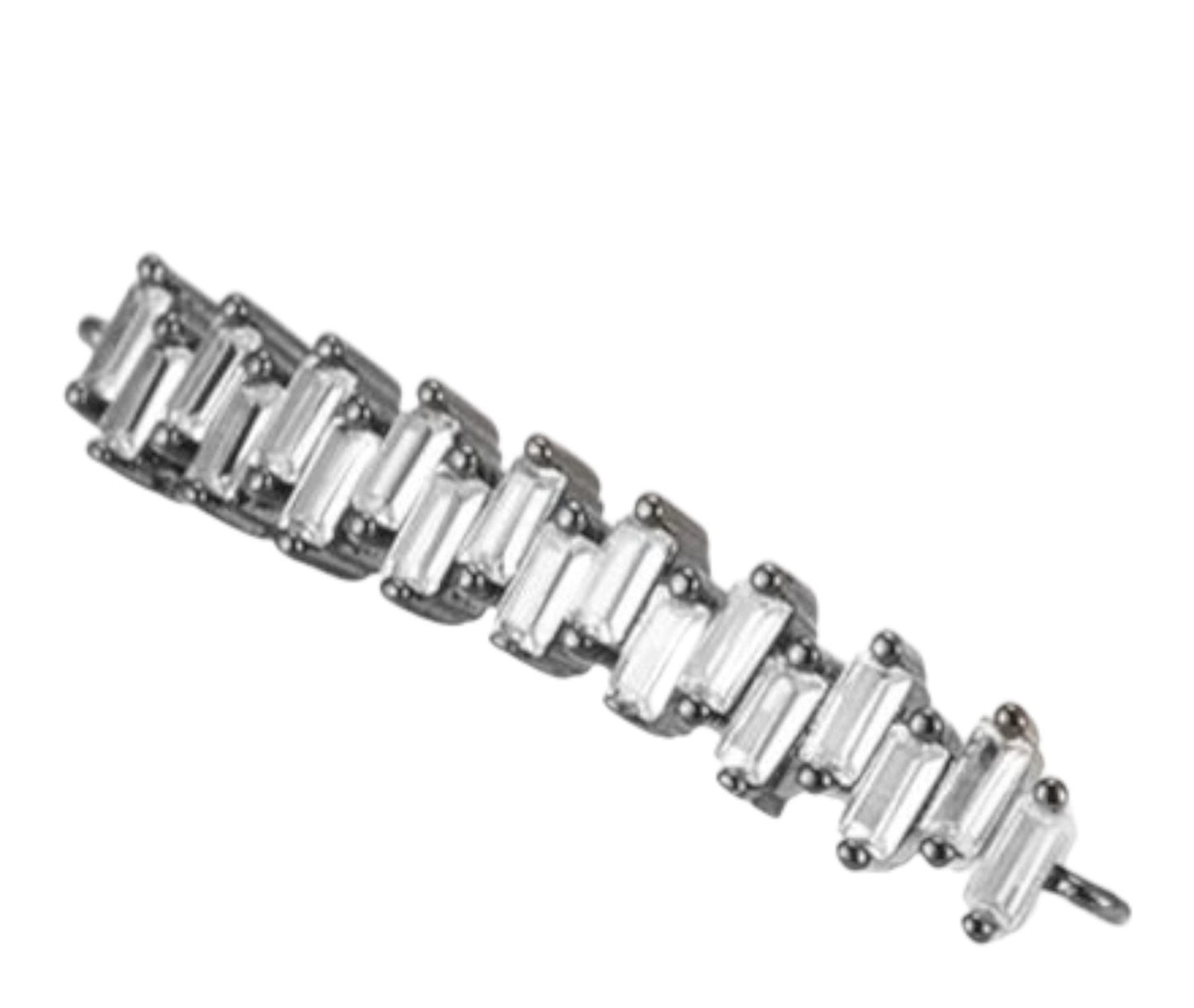 Vacker strass connector länk cubic zirconia -1st