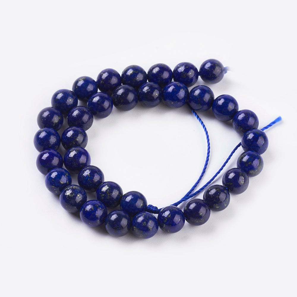 1/2 sträng Lapis Lazuli - 6mm
