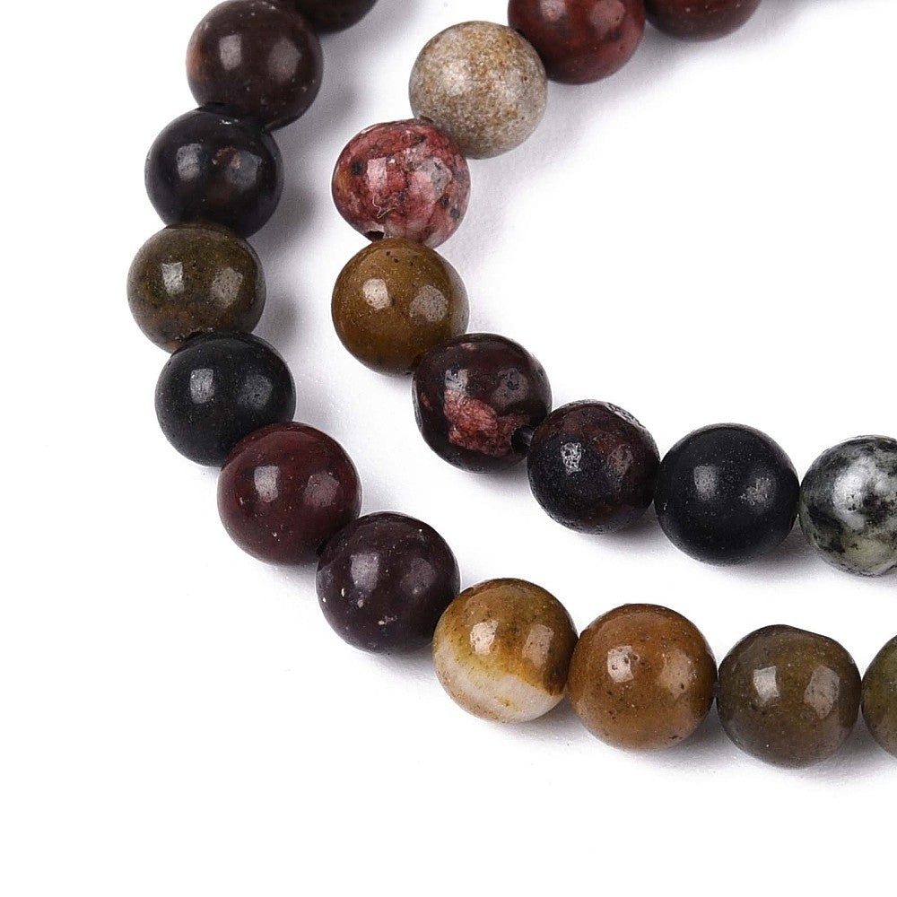 River stone pärlor - 4,5~5mm