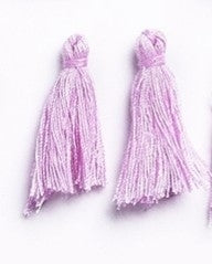 Rosa/lila mini tassel tofs - 1st