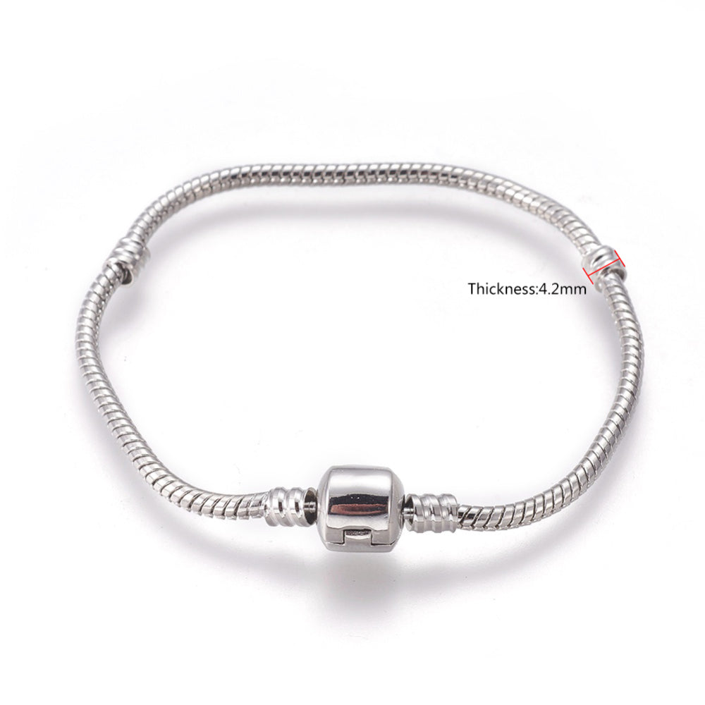 Armbandskedja ormlänk - 18cm