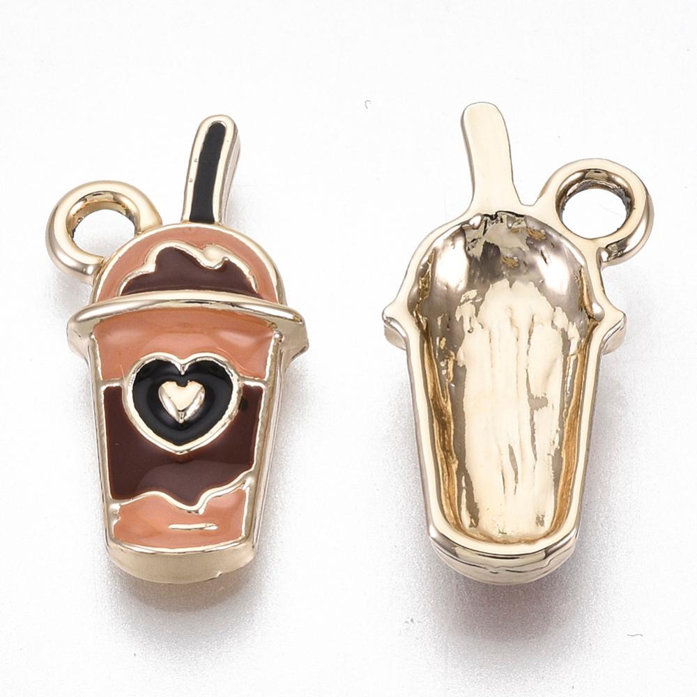 1st söt mugg - emaljerat hänge berlock