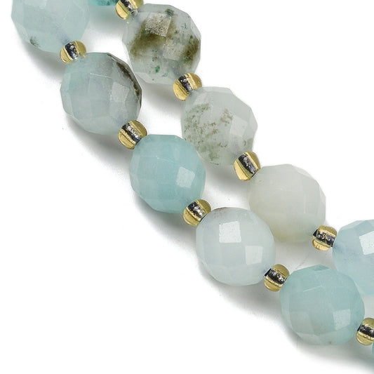 1 sträng facetterad Jade - 10mm