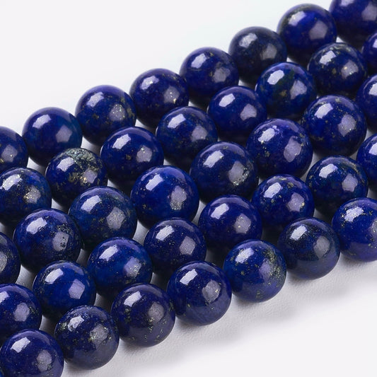 1/2 sträng Lapis Lazuli - 6mm