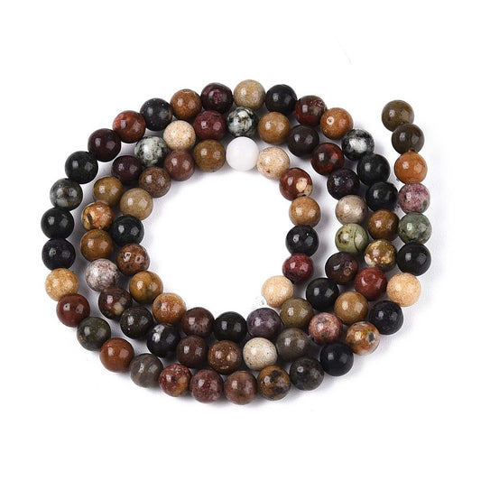 River stone pärlor - 4,5~5mm