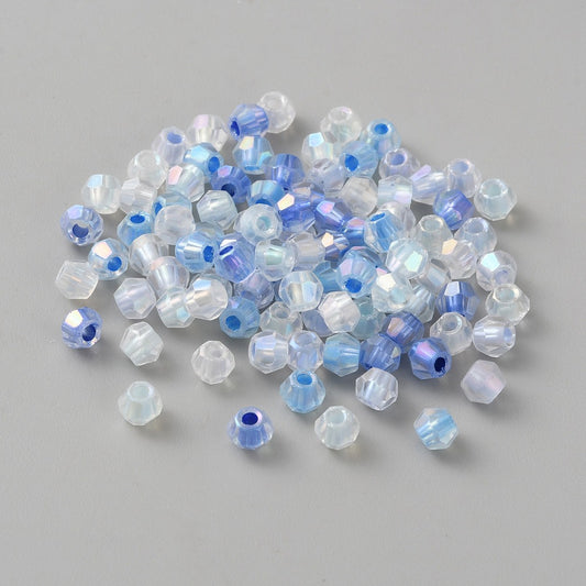 1 påse mixade biconer 3,5mm - ca 135st pärlor