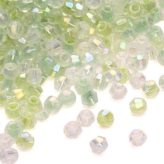 1 påse mixade biconer 3,5mm - ca 135st pärlor