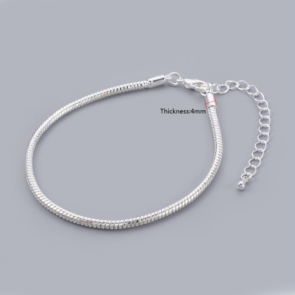 Armbandskedja ormlänk - 19cm