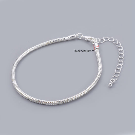 Armbandskedja ormlänk - 19cm