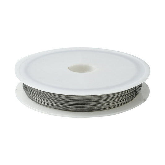 50m Tiger tail wiretråd 0,38mm 1 rulle