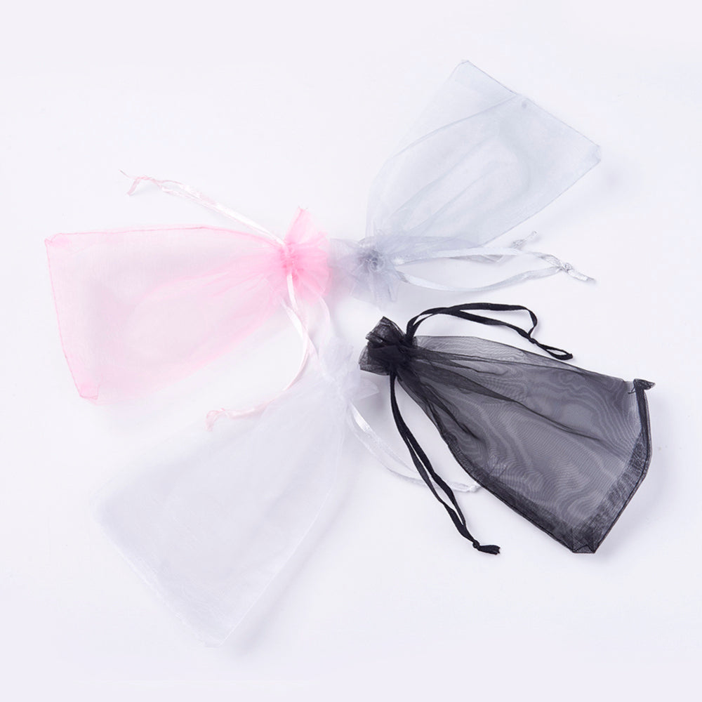 Stora organza påsar 4-pack  15 x 10cm