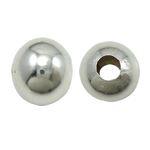 10MM METALL PÄRLOR SILVER - 25ST