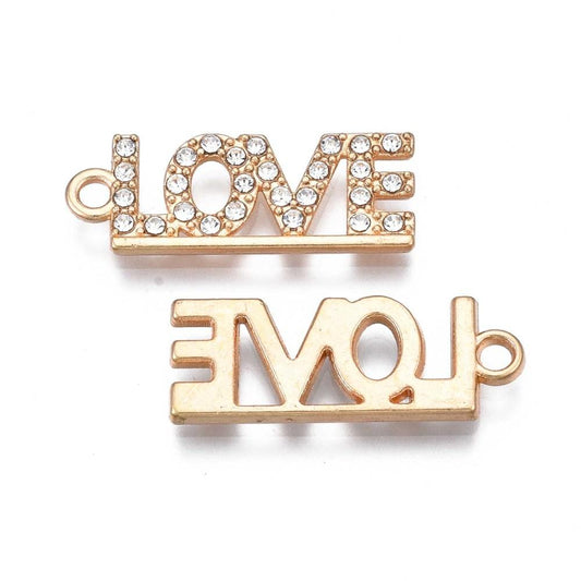 1st strass hänge berlock LOVE