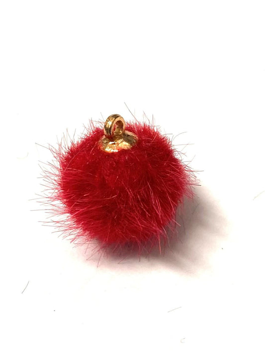1st Pompom sött hänge - 15mm